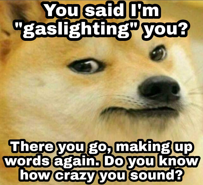 High Quality Gaslighting Blank Meme Template