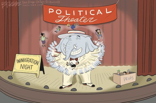 Steve Breen: Political Theater – The Virginian-Pilot